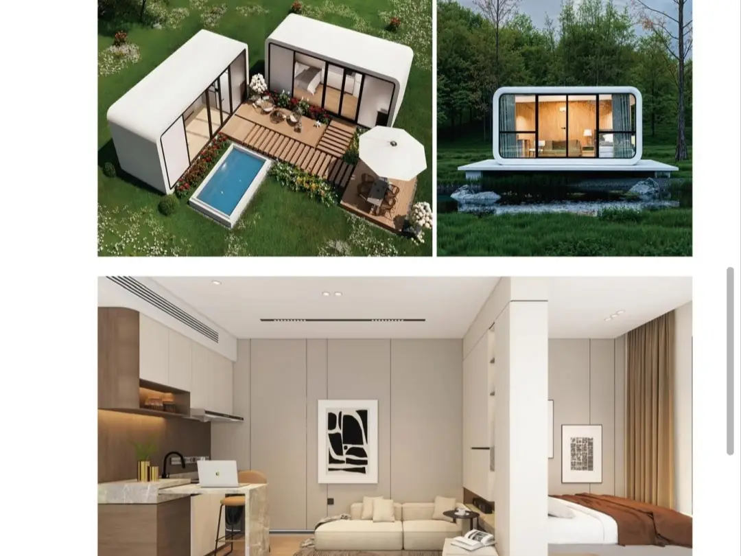 Homestay Version Space Capsule House
