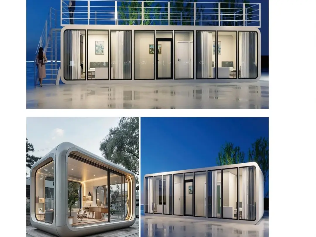 Office Style Space Capsule House