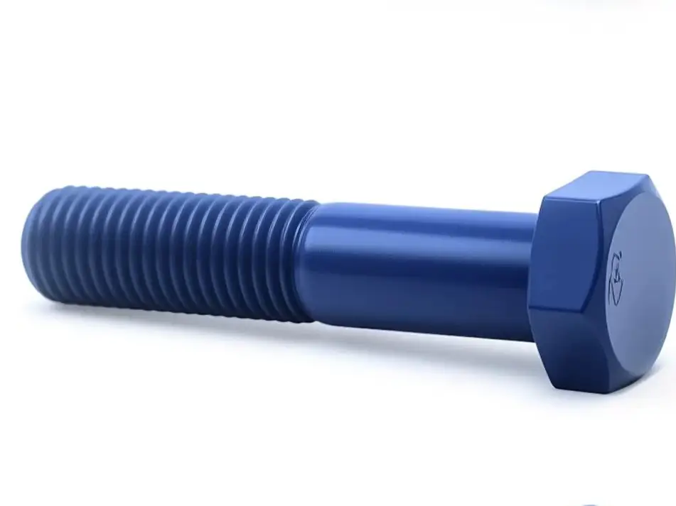 Half‑Threaded Hex Head Bolt, PTFE Coated-47