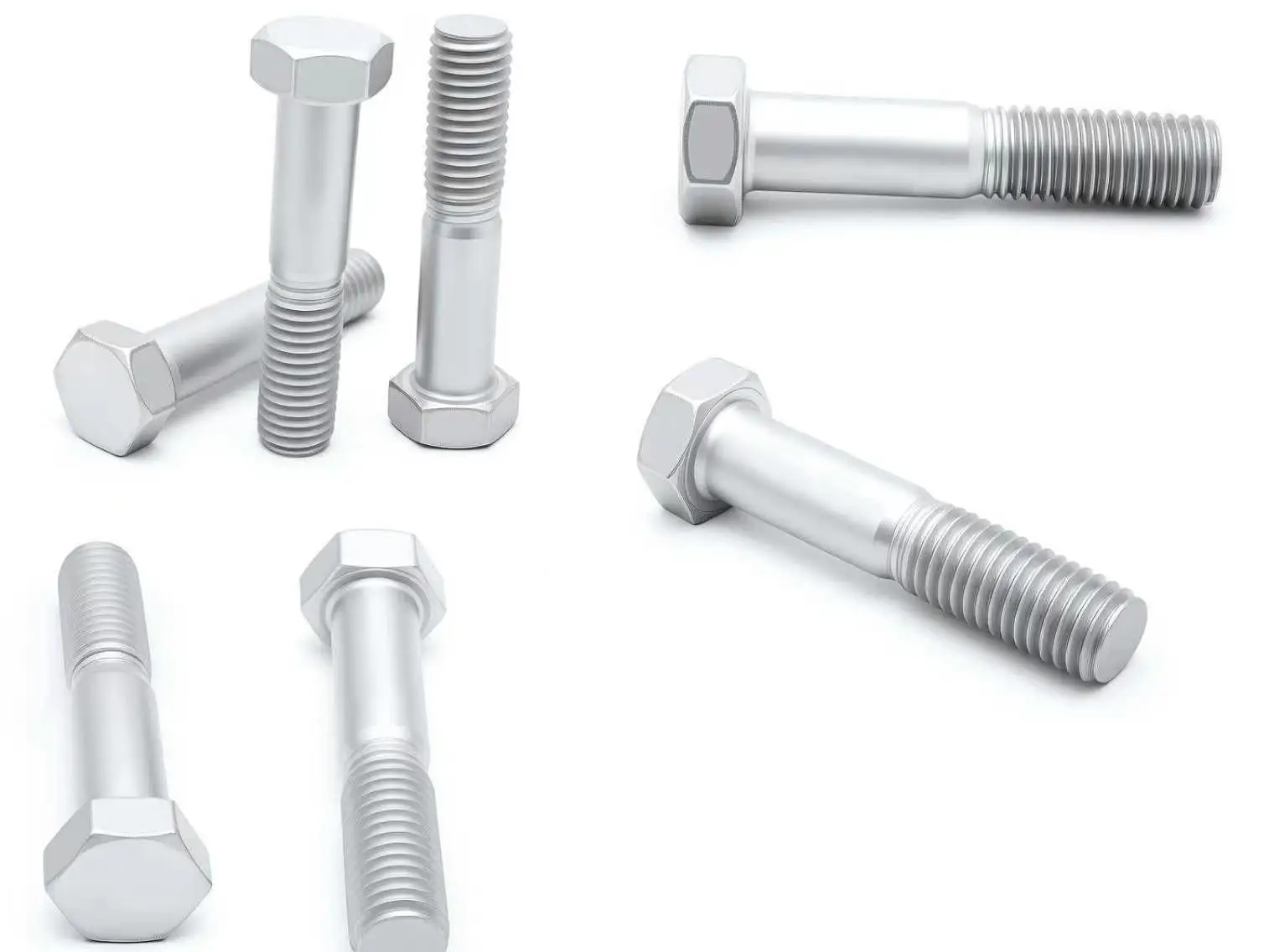 Dacromet‑Coated Half‑Threaded Hex Head Bolt-58