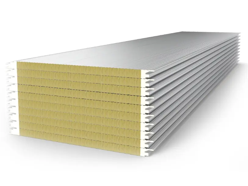 Polyurethane-Sealed Glass Wool Sandwich Panel