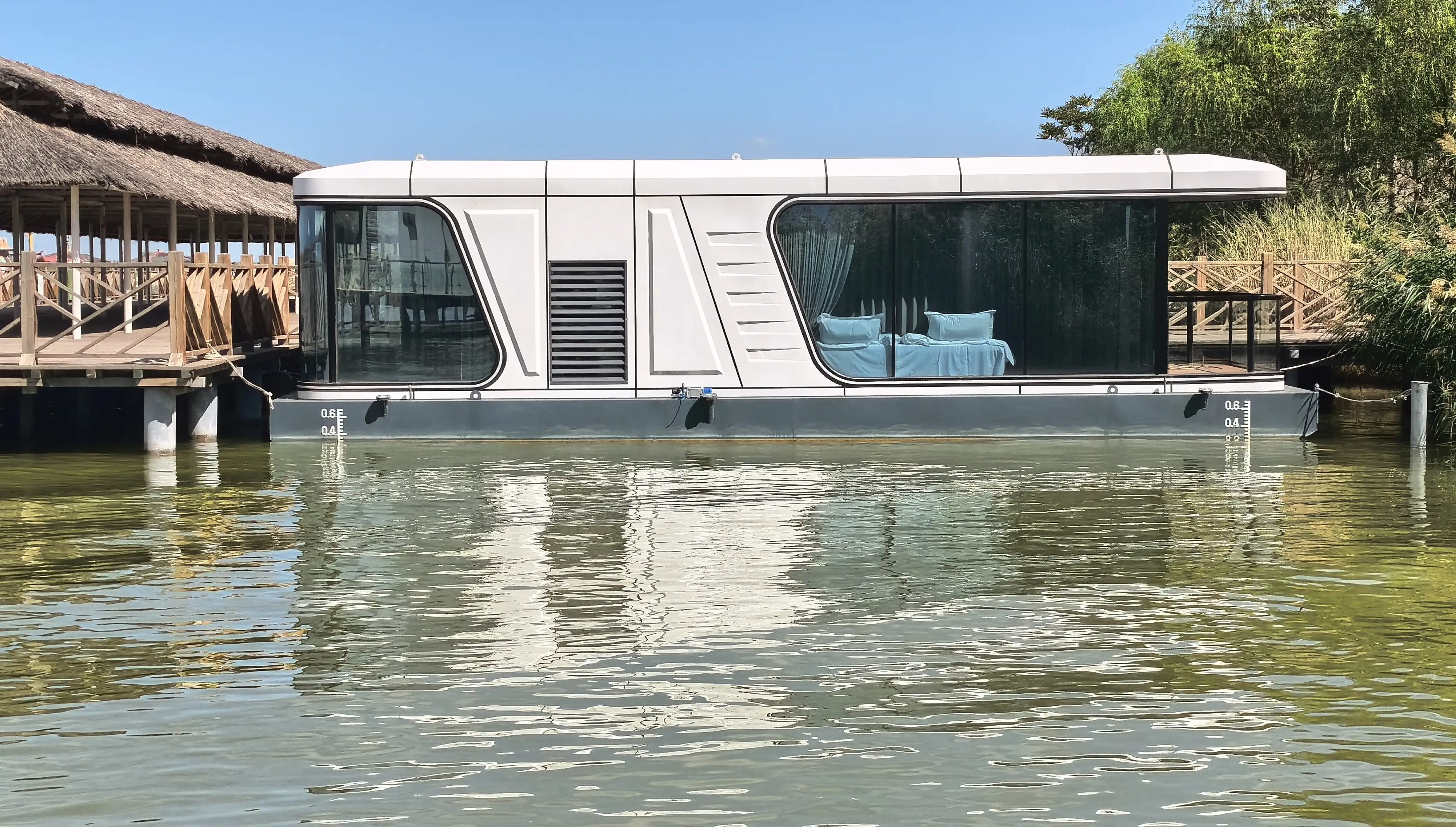 Space Capsule House in Resort