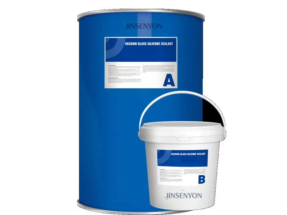 Vacuum glass silicone sealant