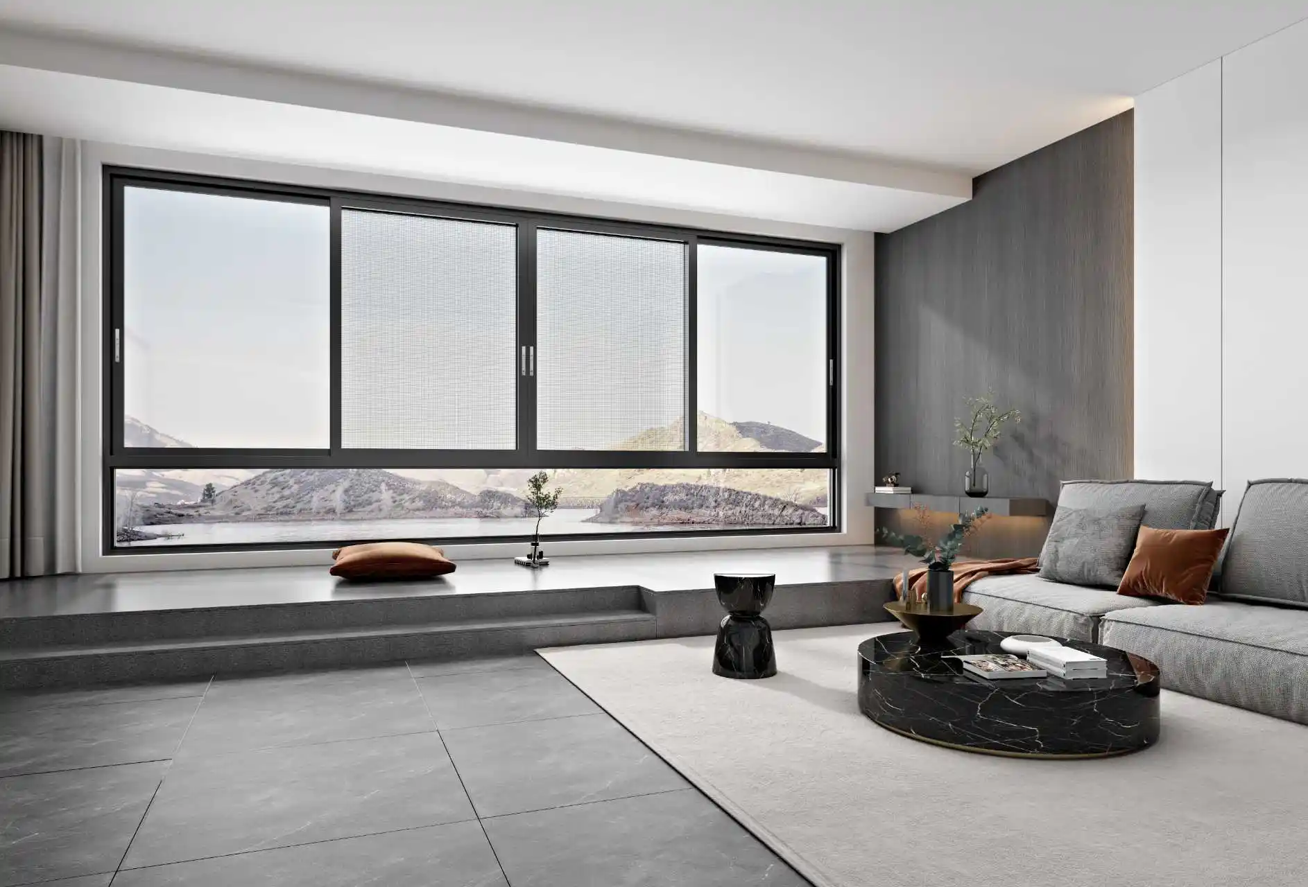 Three‑Rail Sliding Window